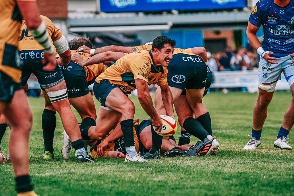 Tani Bay en un partido de la pasada temporada ante el VRAC Quesos Entrepinares de Valladolid. / Foto: Aparejadores RB