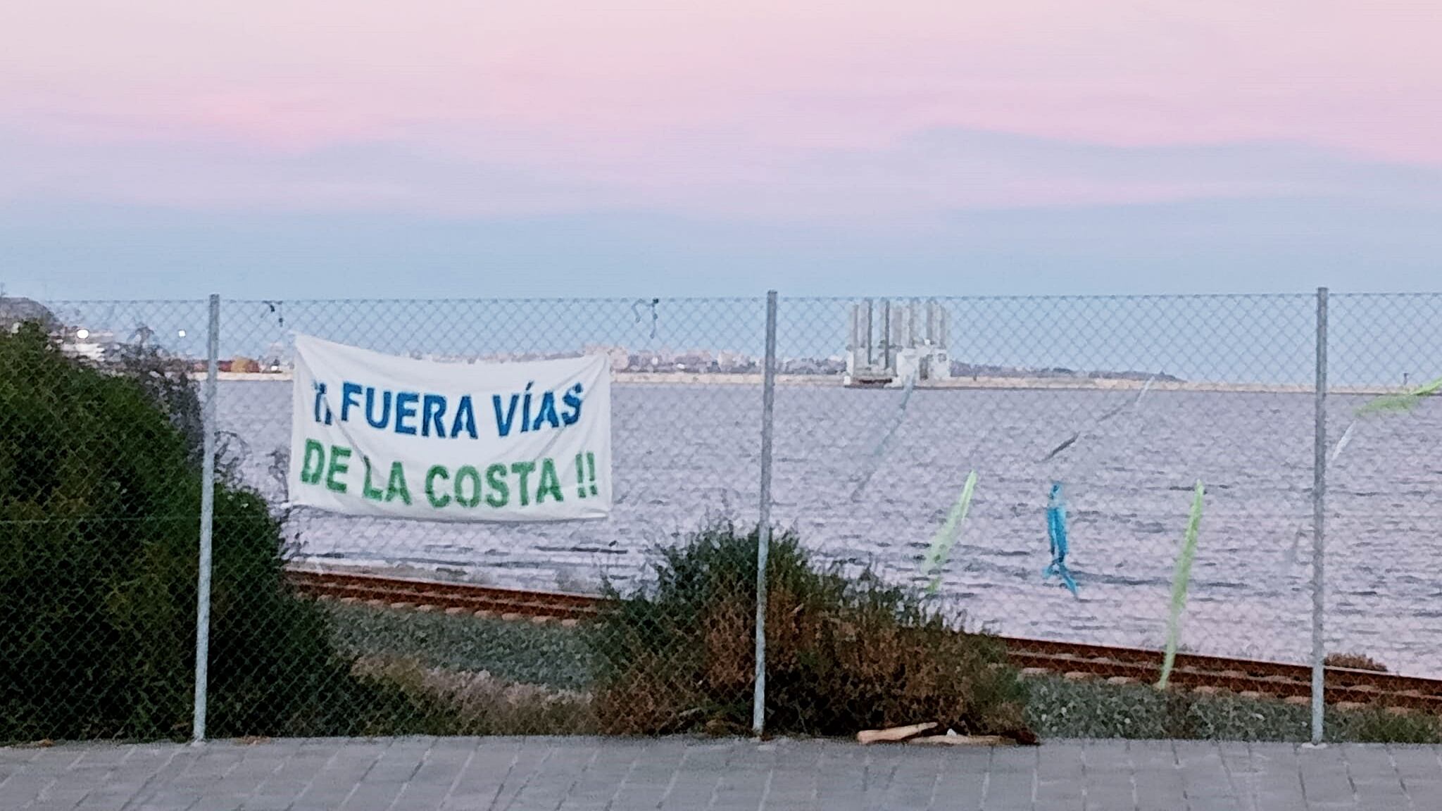 Imagen de archivo. Plataforma Variante de Torrellano ¡Ya!