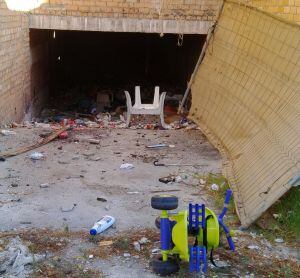 Imagen de la calle Hernando de Soto que nos denuncia una oyente.