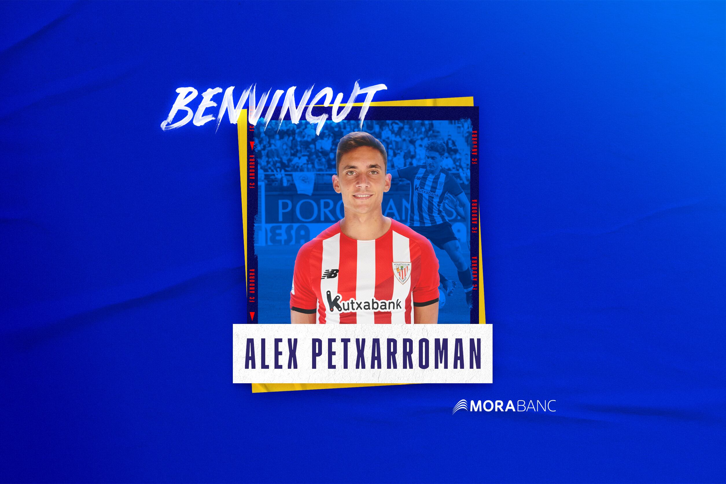 Alex Petxarroman, nou jugador de l'FC Andorra.