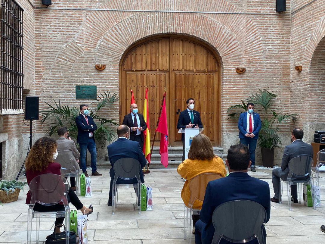 Presentación del &#039;Biocorredor Agroalimentario Espacio 602&#039; que se celebró en Medina del Campo