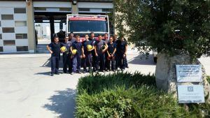 Bombers del Parc de Mollerussa han fet un homentage a les víctimes en el sisé any de la tragèdia