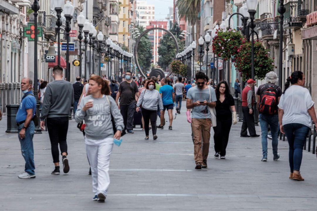 Calle Triana de Las Palmas de Gran Canaria