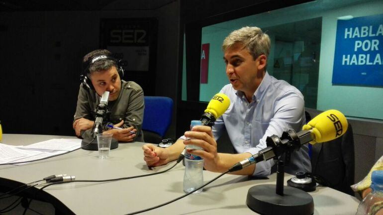 David Ortega en la entrevista en La Ventana de Madrid