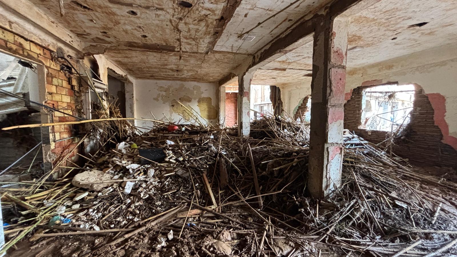 La localidad de Paiporta tras los efectos de la dana - Octubre 2024