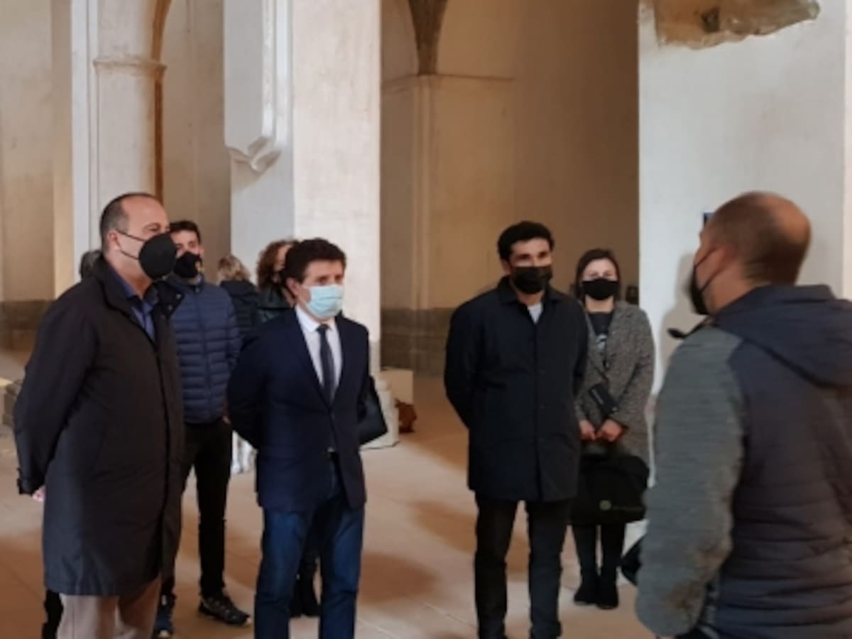 El Gobierno de Aragón mejorará el claustro y el acceso al Monasterio de San Victorián