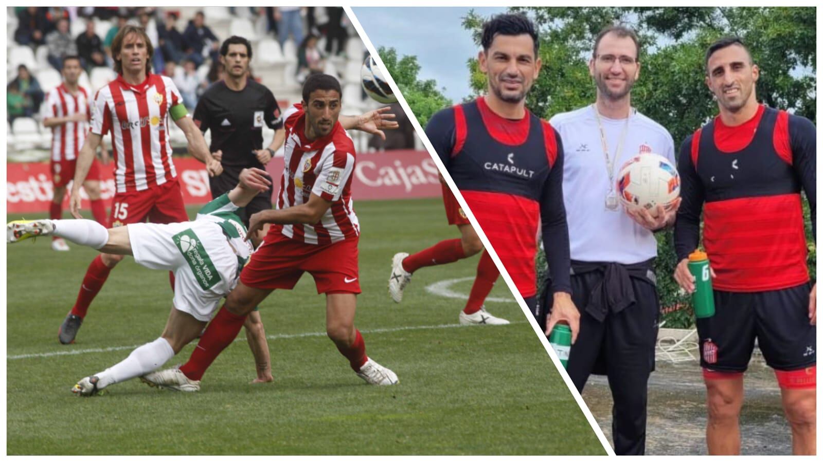 Hernán Pellerano lleva a Almería y al Almería en su corazón.