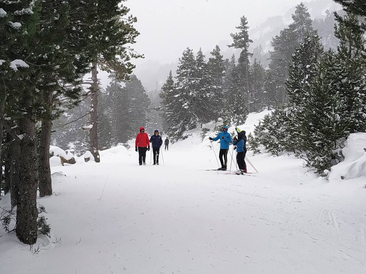 Ribagorza despide el puente festivo en blanco