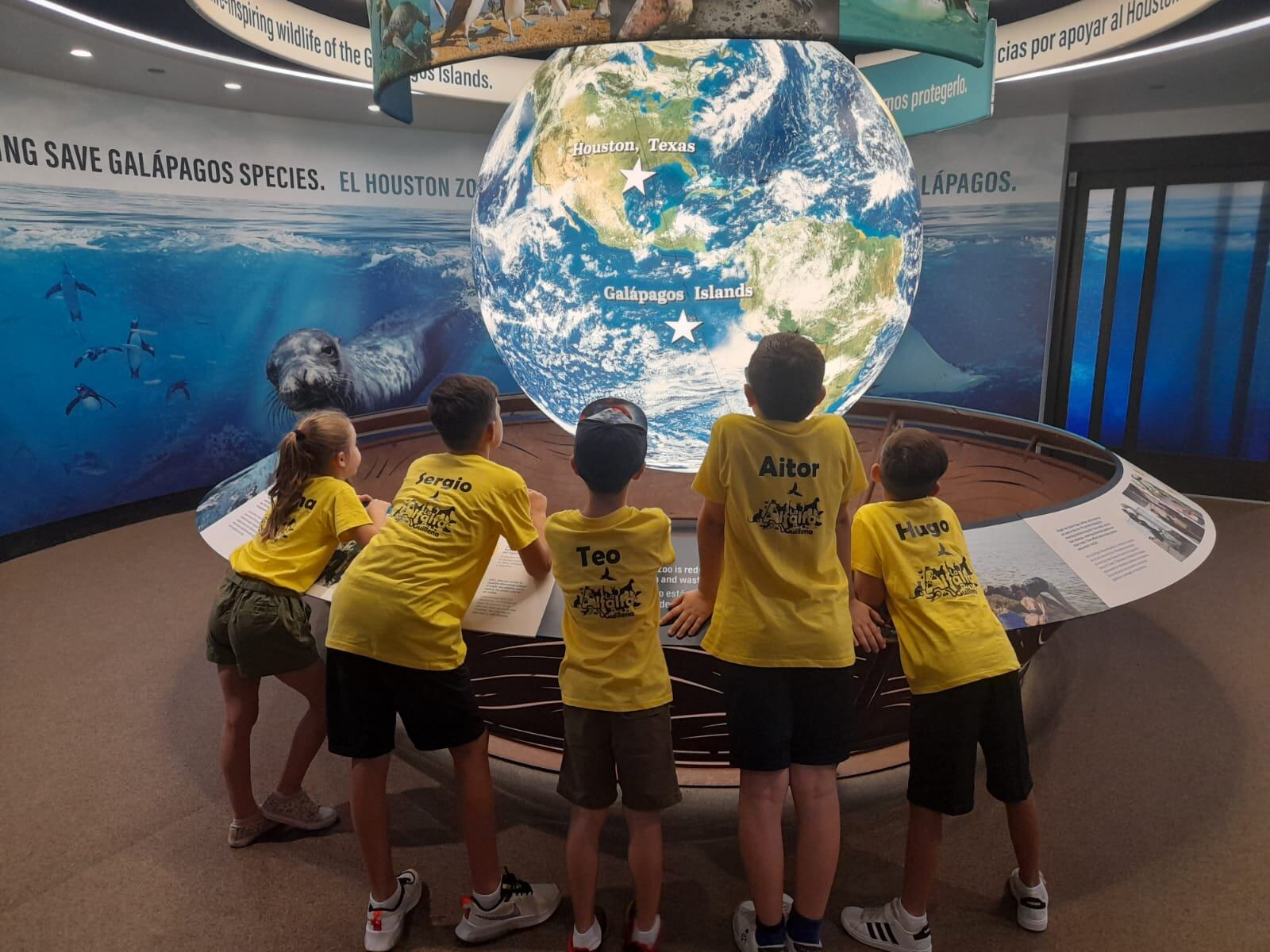 Alumnos de Guillena en la sede de la NASA