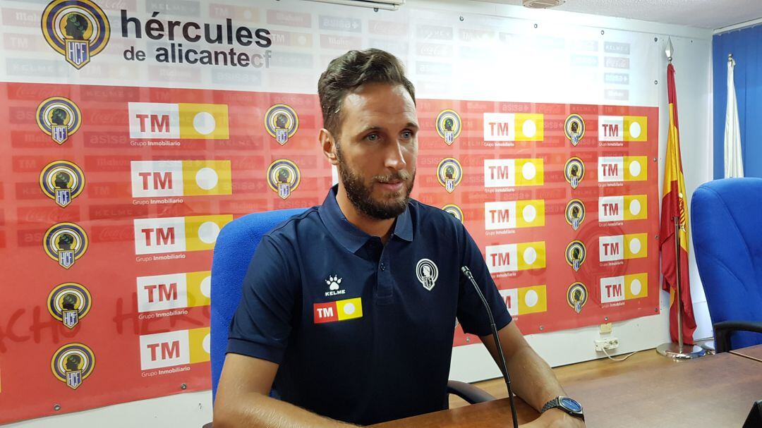 Lluis Planagumá, entrenador del Hércules C.F.