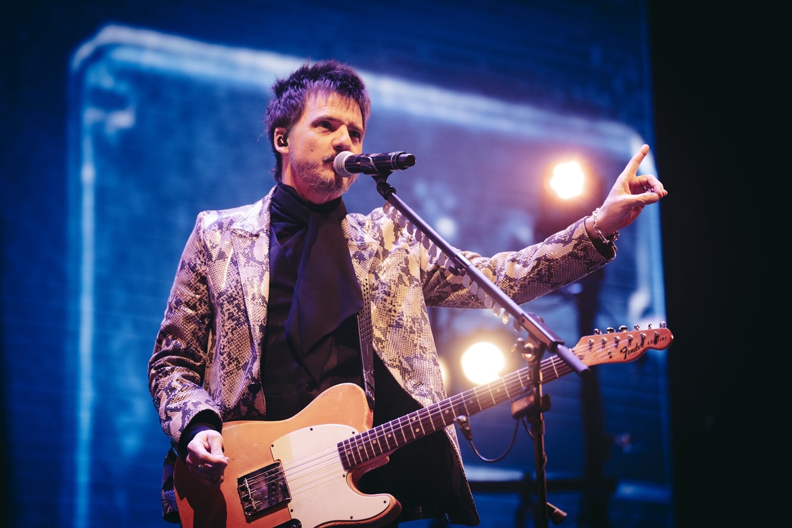 Coque Malla en directo en uno de sus conciertos