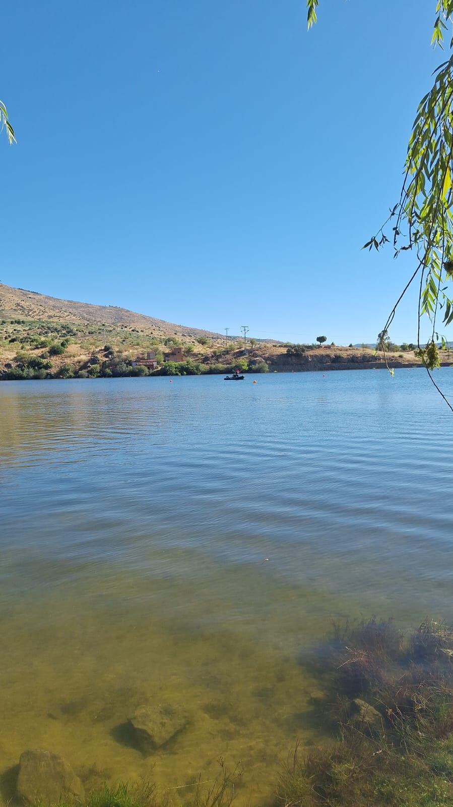 Dispositivo búsqueda ahogado embalse El Burguillo (Ávila)