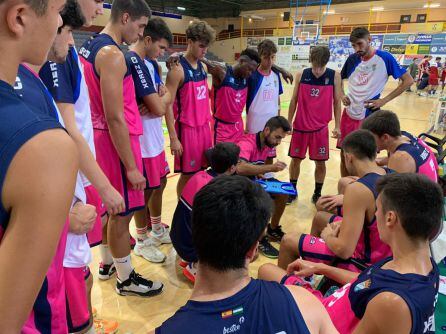 Imagen del partido disputado en Dos Hermanas