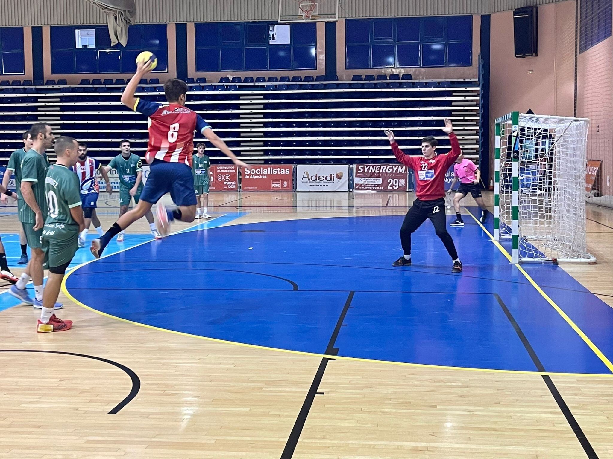 Un momento de un partido