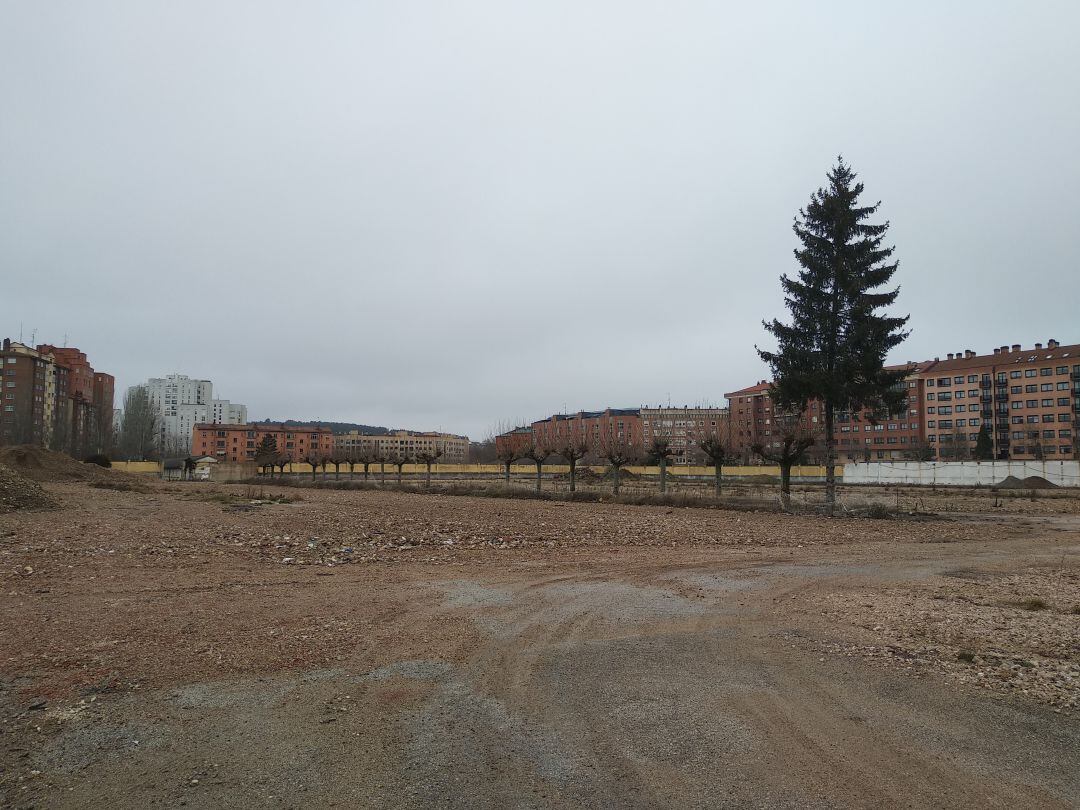 Terrenos en los que se construirá Residencial Santa Bárbara