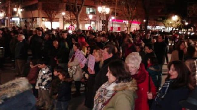 Manifestación en Puertollano