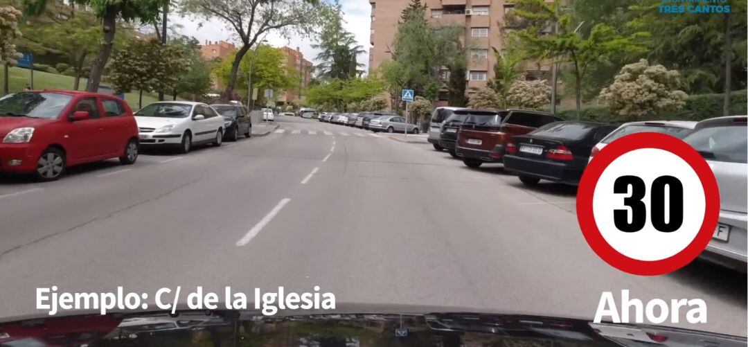 En las que calzada y acera estén al mismo nivel, no podrán excederse los 20 kilómetros por hora