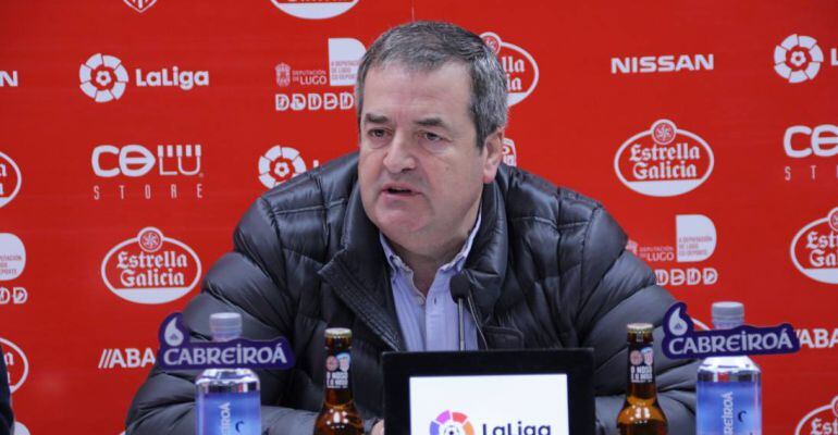 Tino Saqués, presidente del CD Lugo