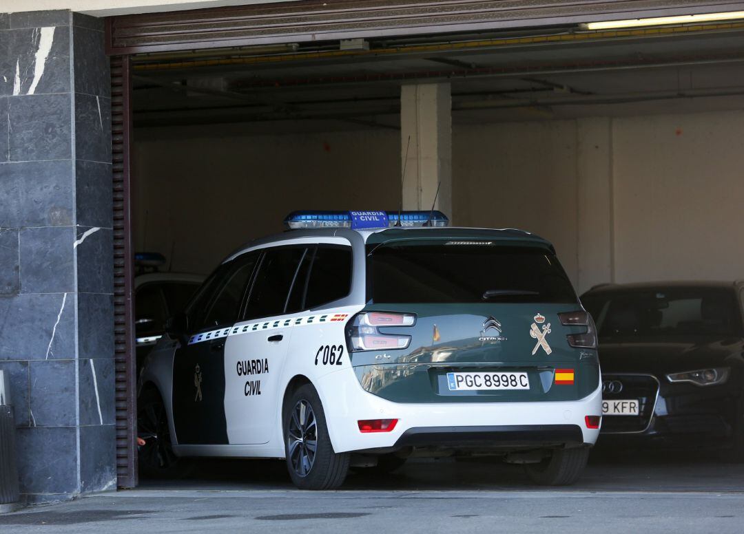 Un coche de la Guardia Civil.