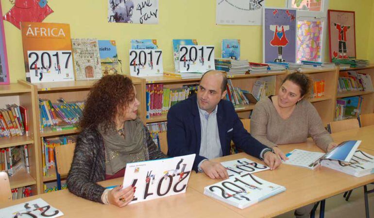 Jorge García, alcalde de Colmenar Viejo en la presentación del Calendario Municipal 2017