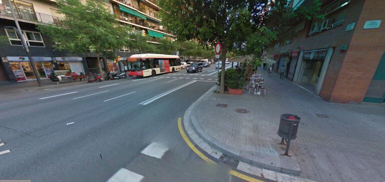 El lloc de l'accident mortal