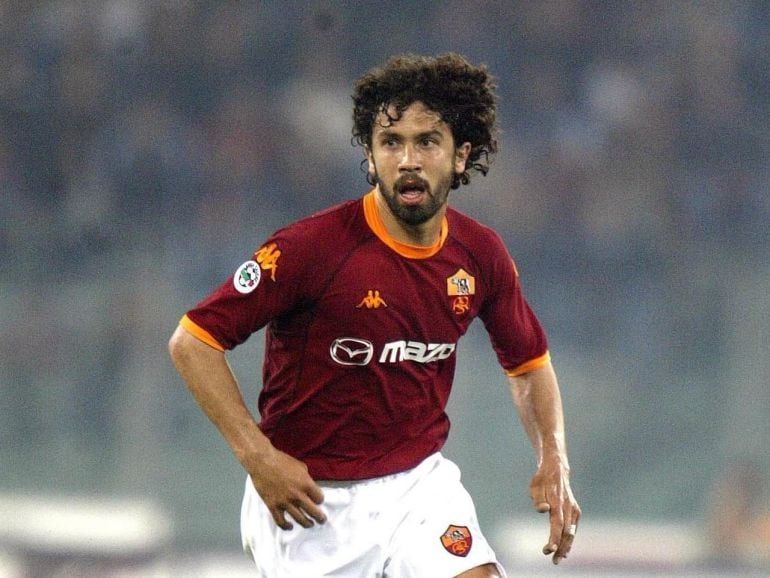 Damiano Tommasi, en su época de futbolista en la Roma