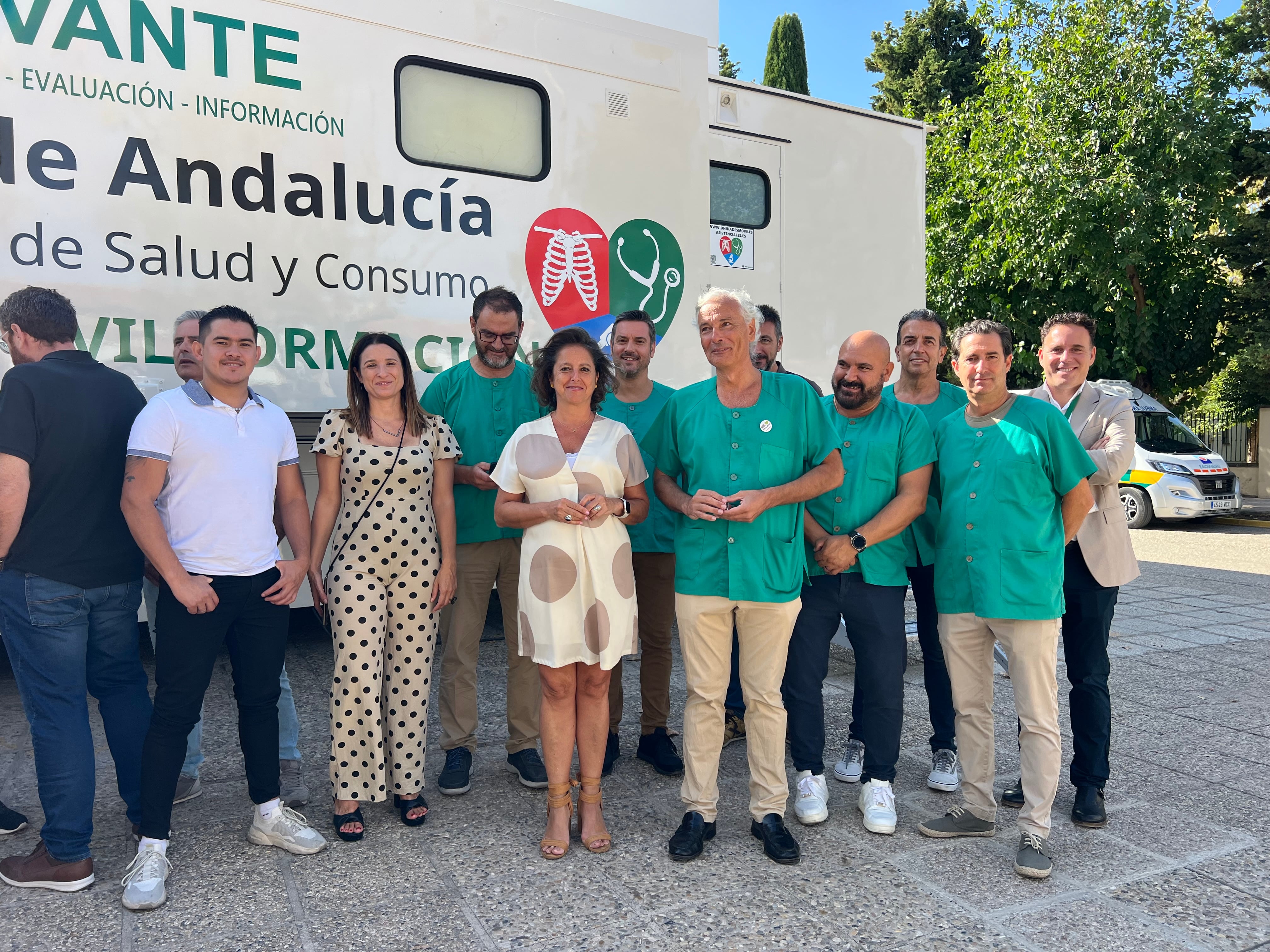 Unidad itinerante de IAVANTE en Baeza