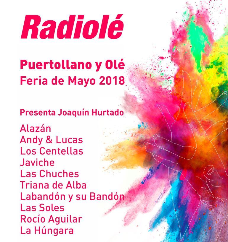 Cartel oficial  Festival &quot;Puertollano y Olé&quot;