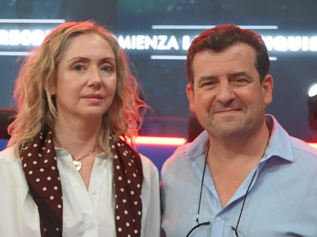 Patricia Saldaña junto al diputado y concejal de VOX, Ricardo Chamorro