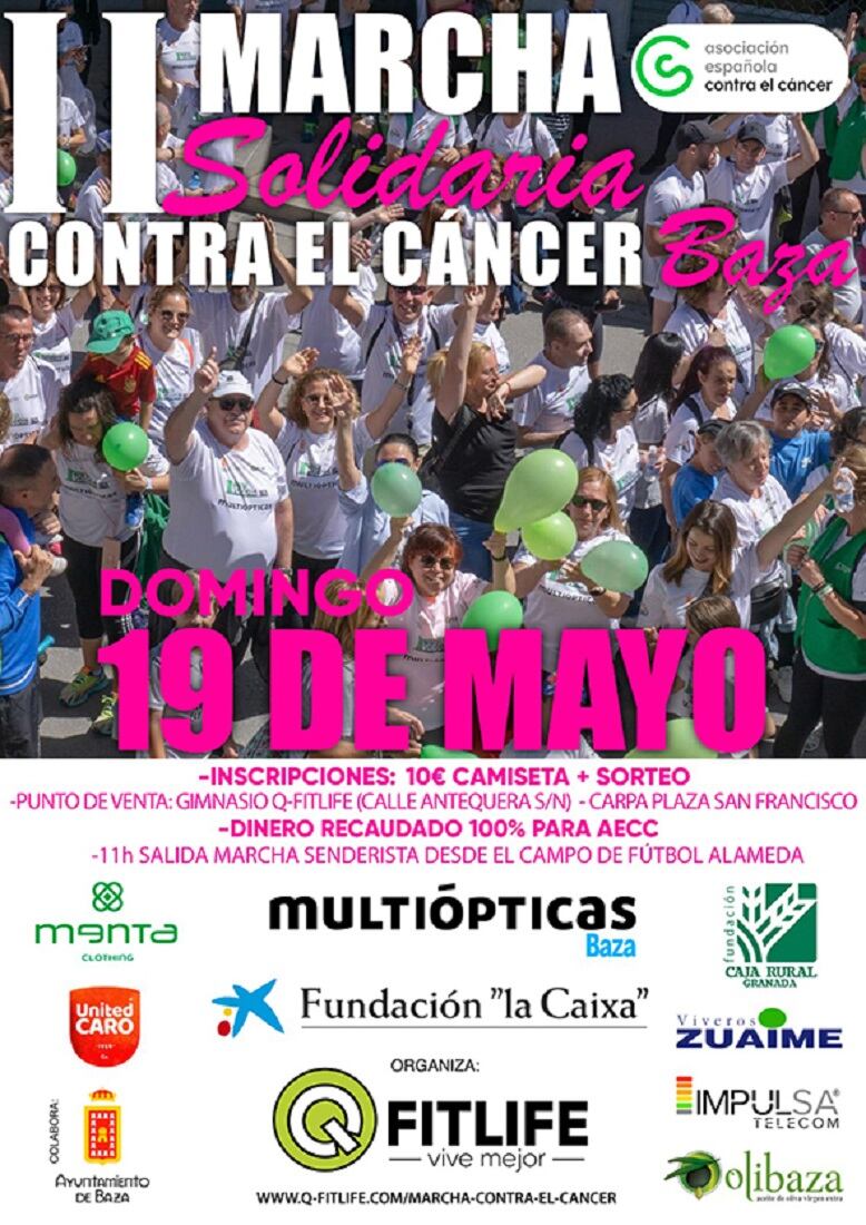 II Marcha contra el Cáncer de Baza