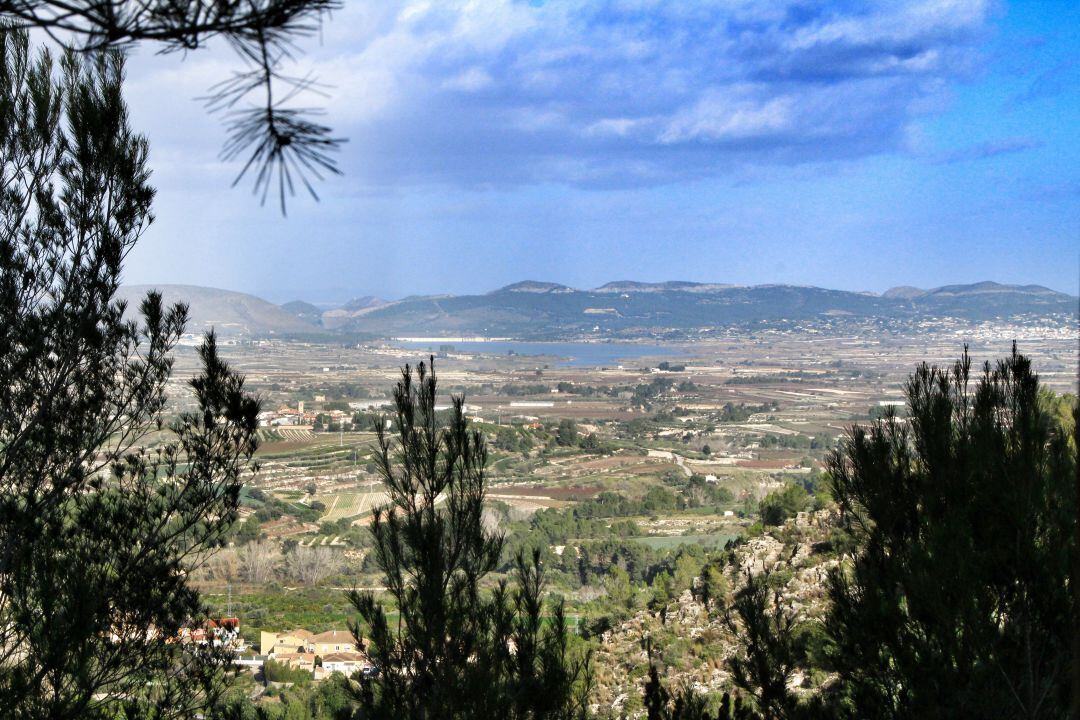 Imatge panoràmica de La Vall d&#039;Albaida