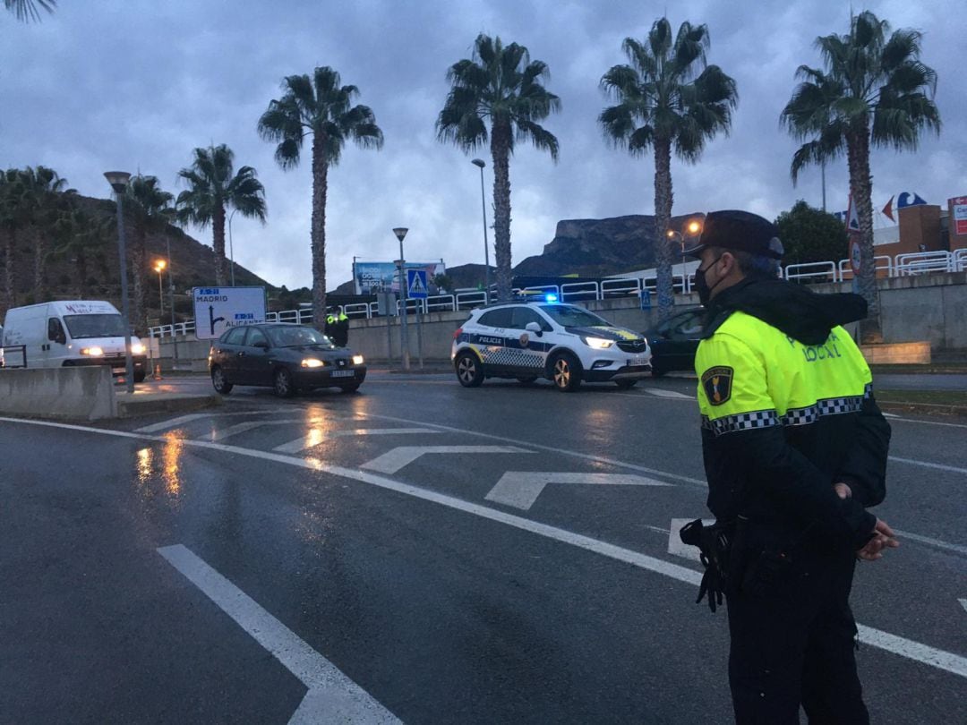 Operativo de la Policía Local de Petrer 