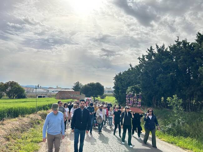 Romería a la ermita de Nuestra Señora la Virgen del Romeral en Binéfar