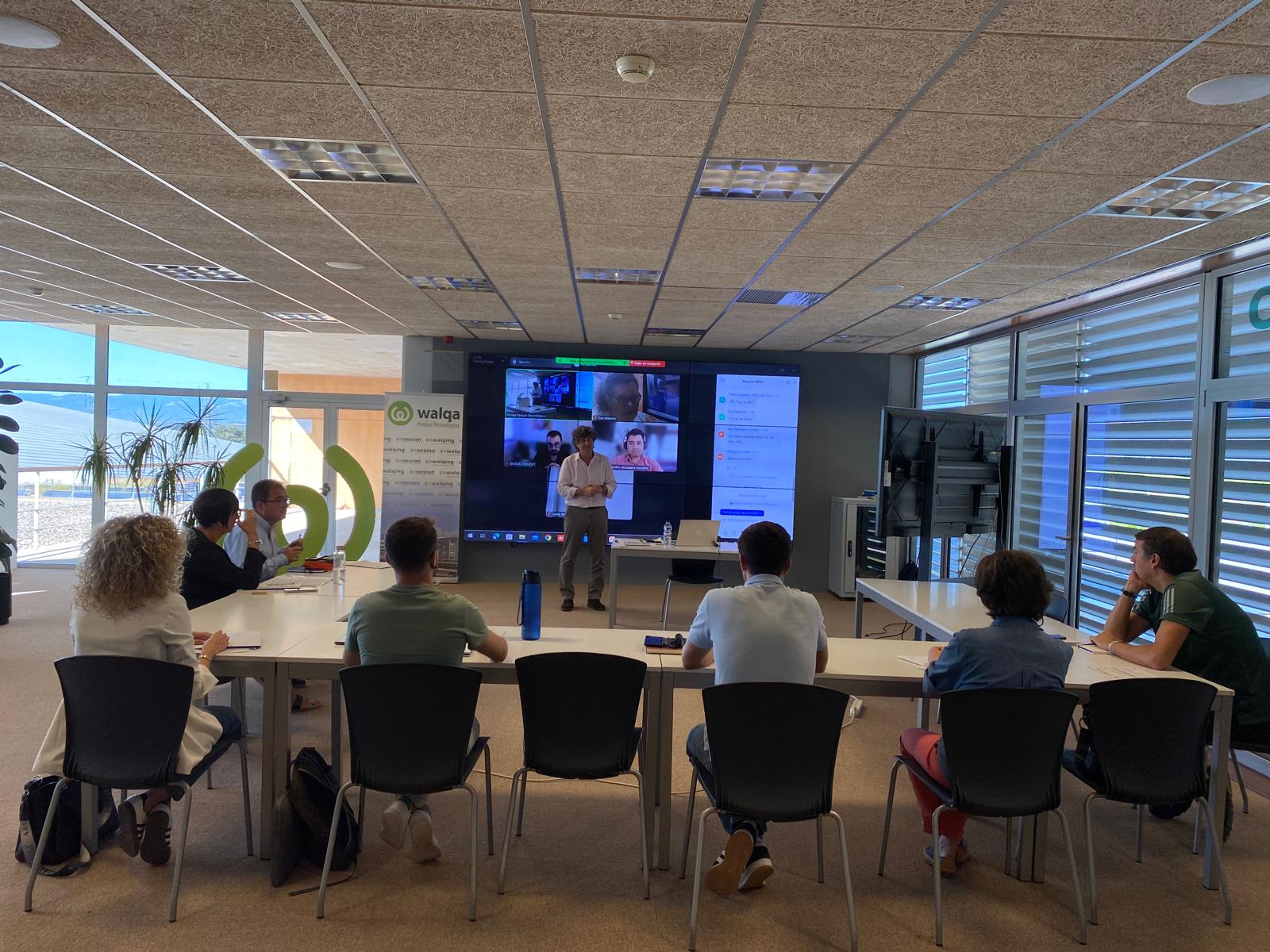 Actividad formativa en Walqa