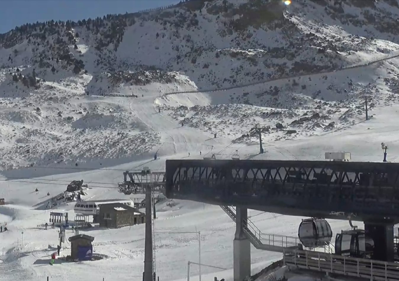 La Coma d'Arcalís oberta ja als esquiadors.