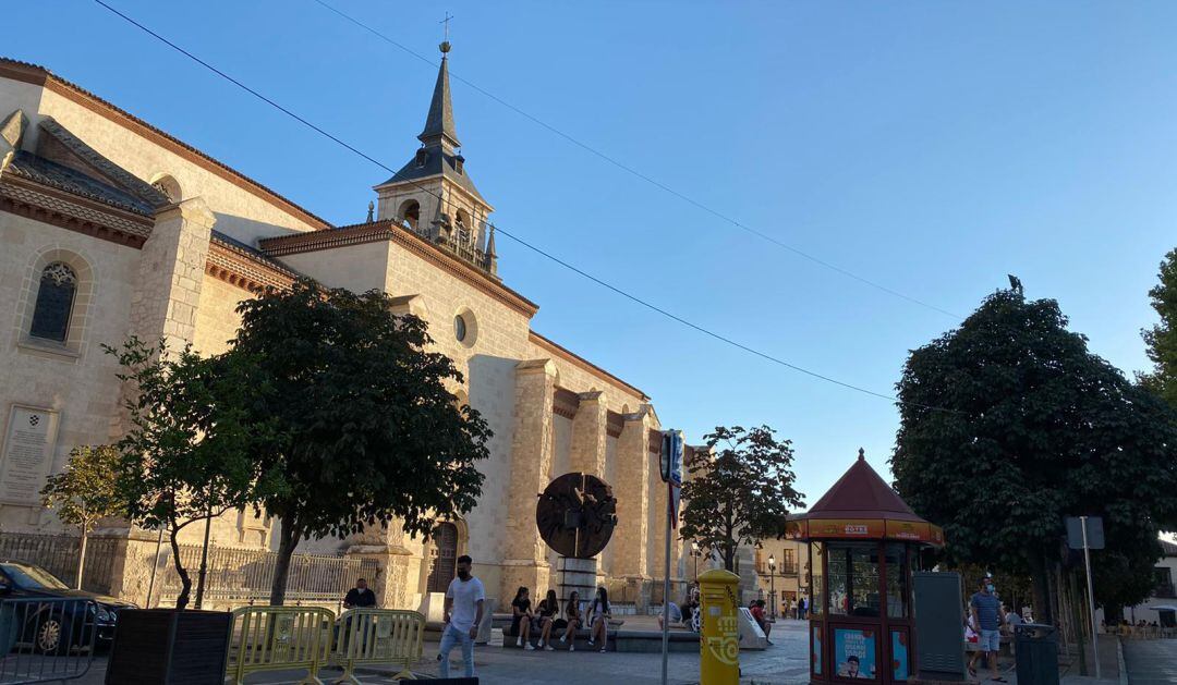 Plaza de los Santos Niños de Alcalá de Henares. 