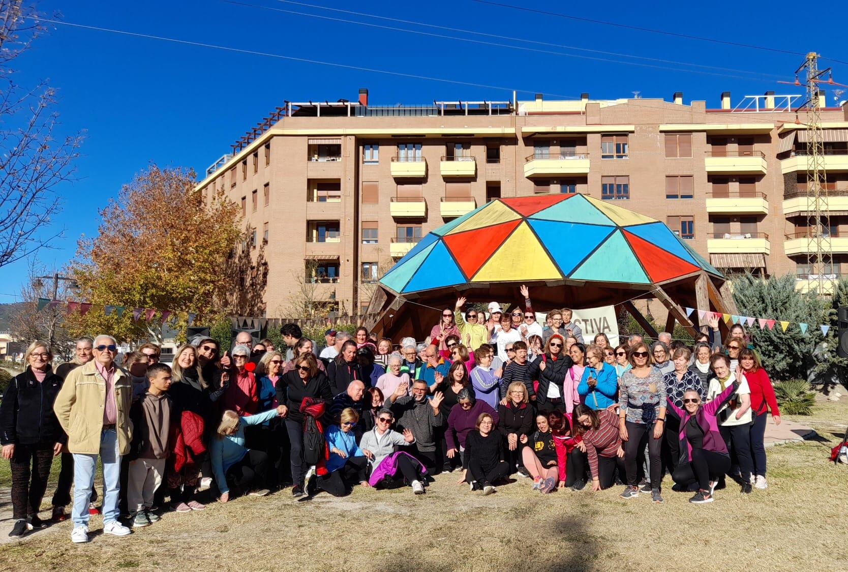 Fotografia realitzada durant una activitat de Majors Actius en 2023.