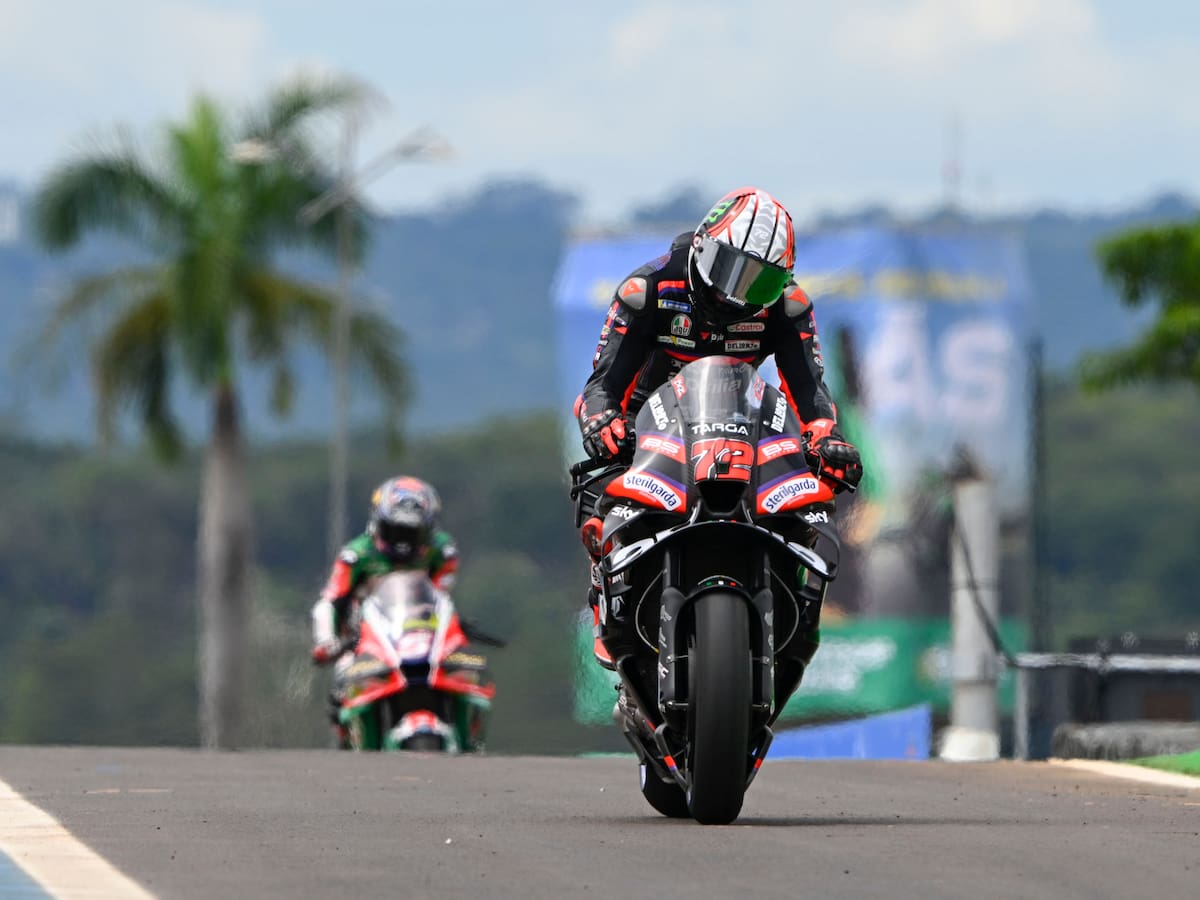 Bezzecchi se impone en el GP de Brasil de MotoGP por delante de Jorge Martín y Di Giannantonio