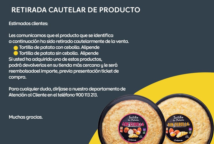 Ahorramas pide no consumir sus tortillas precocinadas.