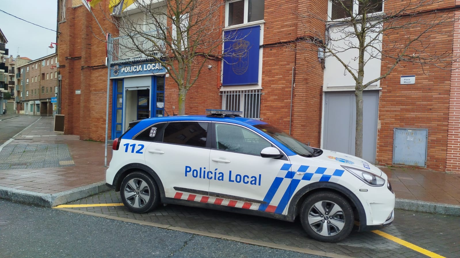 Vehículo de la Policía Local de Santa Marta de Tormes (Salamanca)