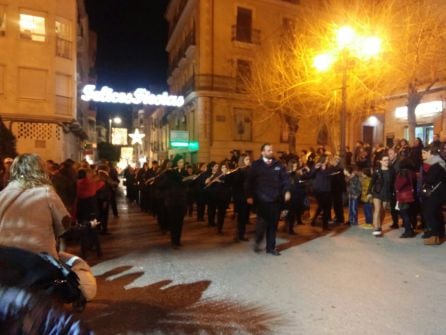 La Banda &#039;Pedro Gámez Laserna&#039; sin su director en la Cabalgata de Reyes