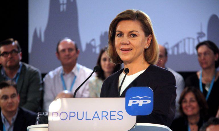 Cospedal acusa Mas de ser &quot;un mite prefabricat&quot; i &quot;buscar l&#039;aplaudiment subvencionat dels que reneguen de la història&quot;