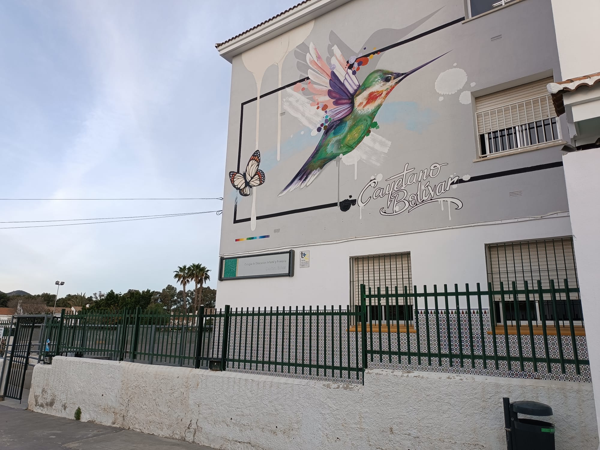 Colegio público Cayetano Bolívar de Santa Rosalía Maqueda (Málaga) Cadena SER