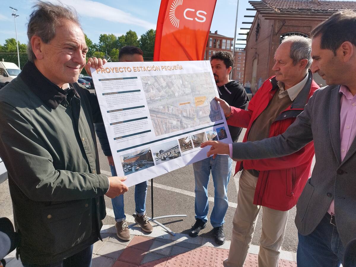 Ciudadanos presenta una transformación integral de la zona de la estación de pequeña velocidad