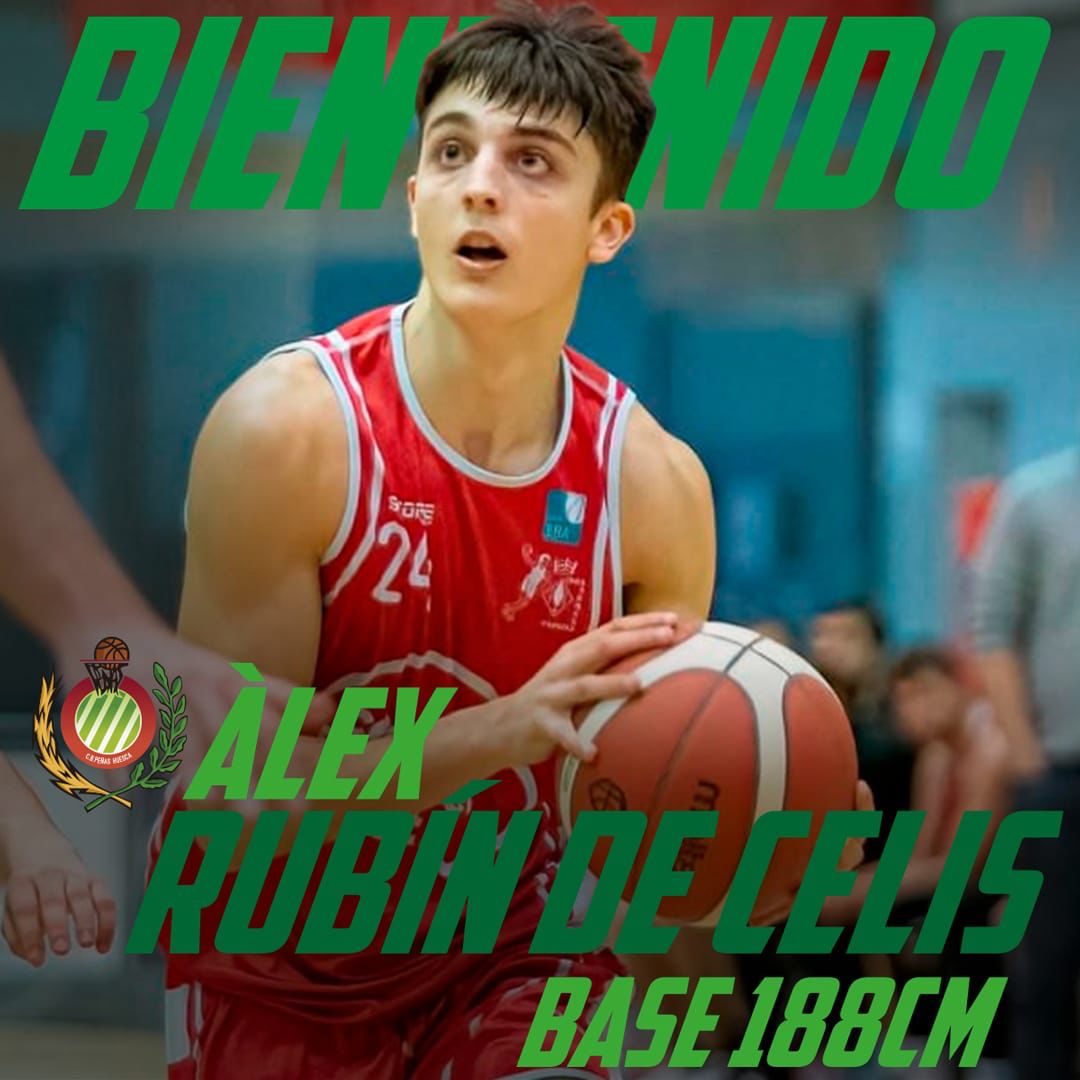 Alex Rubín de Celis refuerza al CB Peñas Huesca