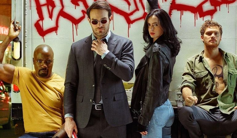 &#039;The Defenders&#039; es la serie más maratoneada de España. 