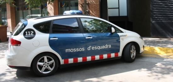 Un cotxe patrulla dels Mossos d'Esquadra