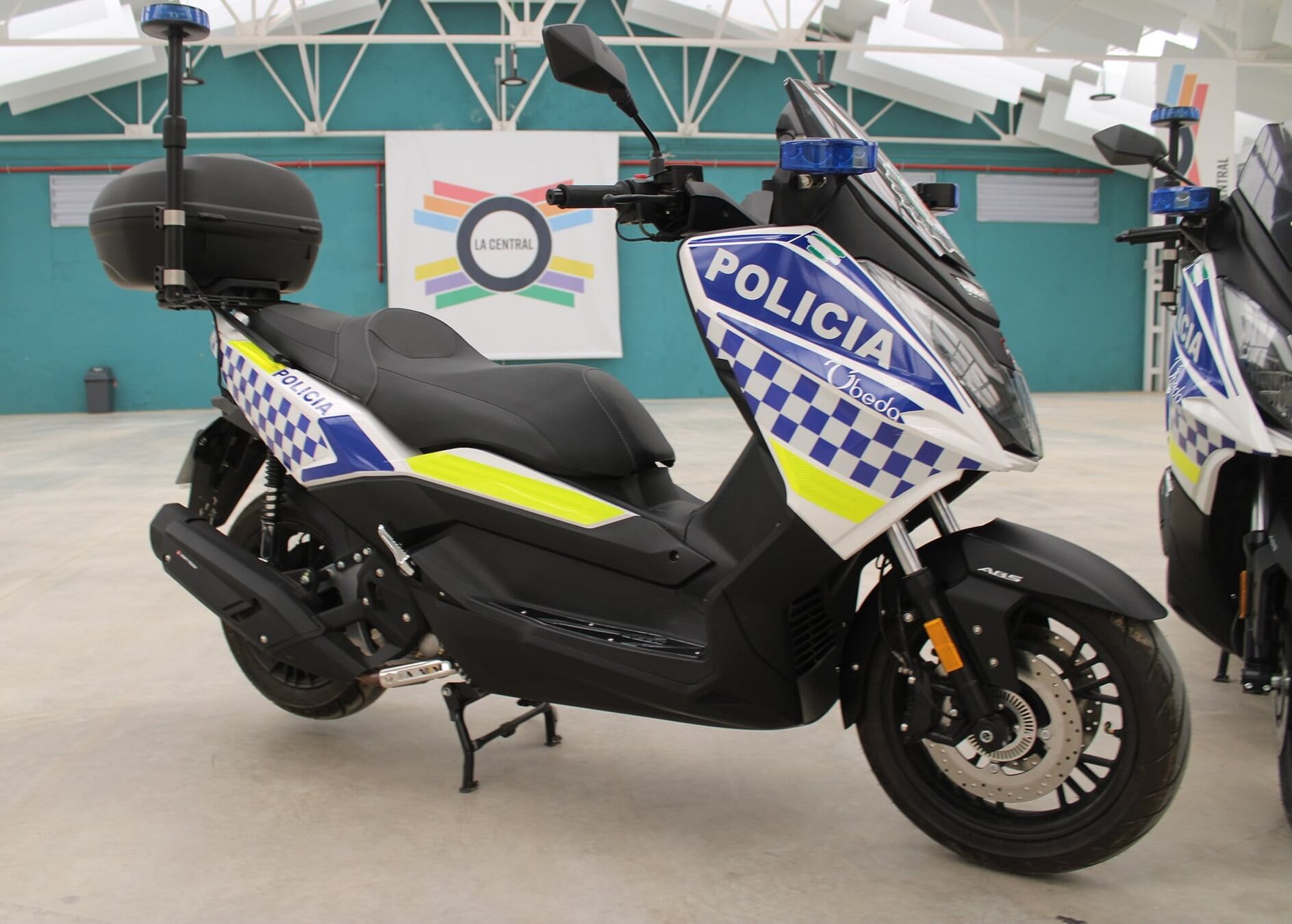 Dos nuevas motocicletas adquiridas por la Policía Local de Úbeda