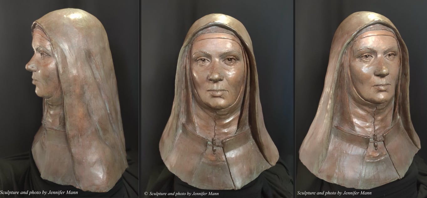 Reconstrucción del rostro de la santa abulense Teresa de Jesús