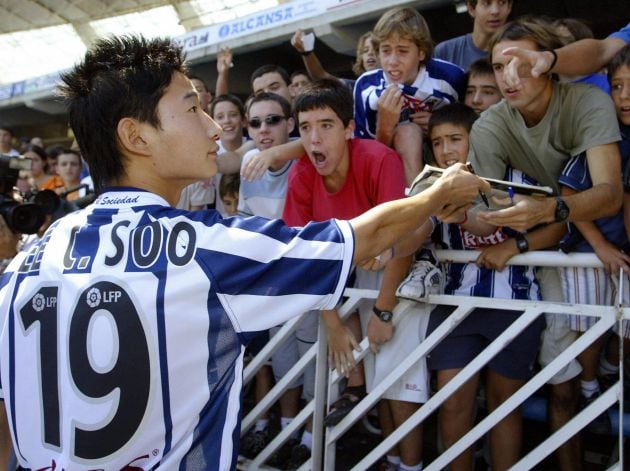 Presentación de Lee Chun-soo con la Real Sociedad